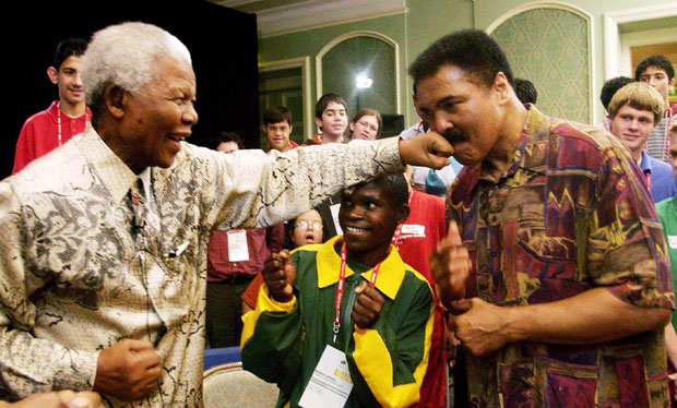 Nelson Mandela Mohammed Ali