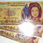 102 - Michael Jackson's 30 Years Of Magic Party In New York 2002 TICKETS