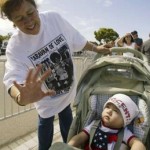 Favela Toledo with her grandaughter