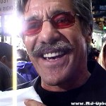 Geraldo holding up our MJ-Upbeat T-Shirt
