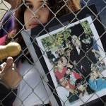Paola Mendoza From Santa Anna - Outside Courthouse