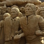 Michael Jackson Honoured With Sand Sculpture