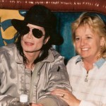 Michael Jackson with Legends in Concert’s former Director of Marketing, Mary Anne Beaman