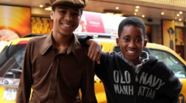 2 guys have a ball as Michael Jackson on Broadway