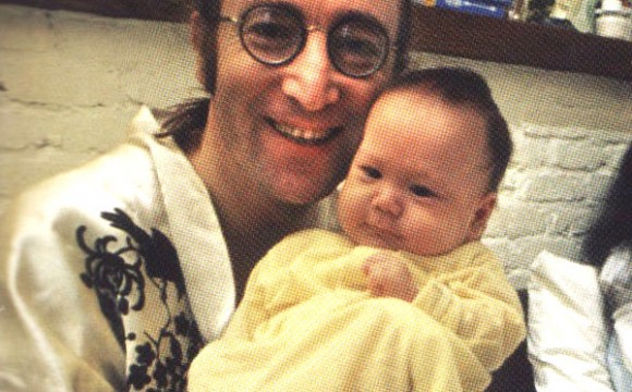 Happy Birthday To John Lennon & His Son Sean +PHOTOS