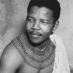 Nelson Mandela, activist against Apartheid, here in his youth c. 1950