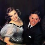 judy garland & mickey rooney 1940 - by eric carpenter
