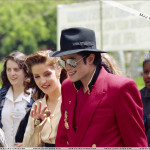 Michael Jackson and Lisa Marie Presley at Neverland Ranch