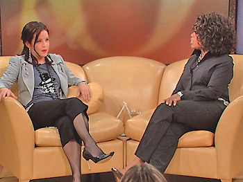 Lisa Marie Presley and Oprah