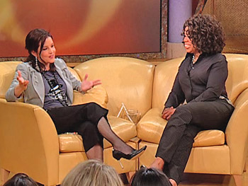 Lisa Marie Presley and Oprah