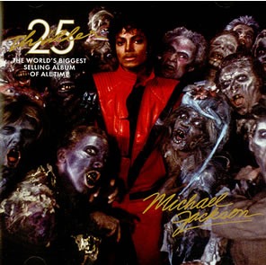 25th anniversary CD/DVD set of Michael Jackson's groundbreaking 'Thriller'