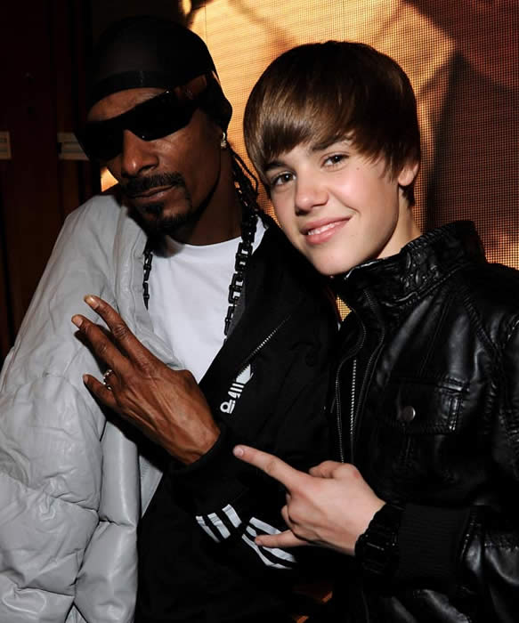 Snoop Dogg and Justin Bieber