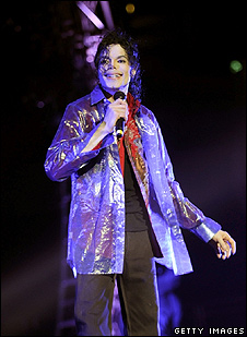 Michael Jackson during last show rehearsal at Staples Center in Los Angeles (Kevin Mazur/AEG/Getty Images )