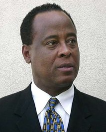 Handout photo of Michael Jackson's personal doctor Conrad Murray